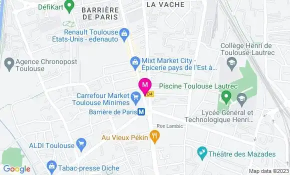 Localisation Restaurant  Le 16