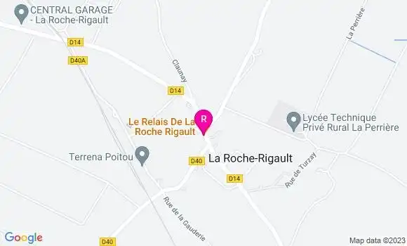 Localisation Restaurant Bar Le Relais de la Roche
