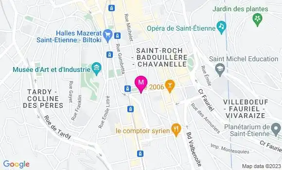 Localisation Pizzeria Le Jet d