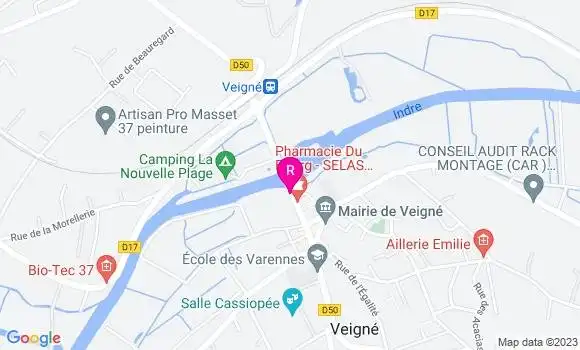 Localisation Restaurant  Camping la Nouvelle Plage