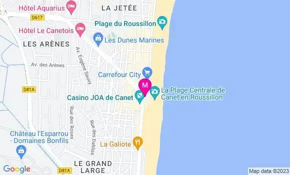 Localisation La Petite Brasserie
