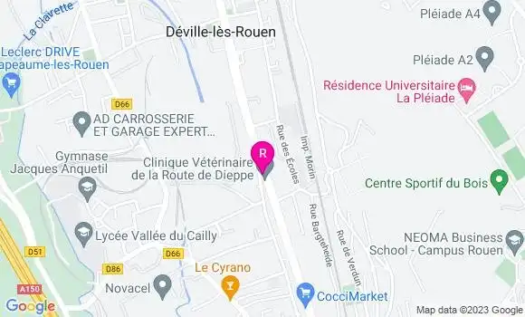 Localisation Restaurant  L