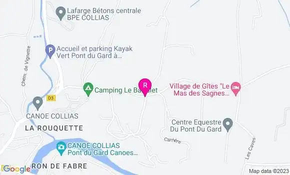 Localisation Restaurant  Le Barralet