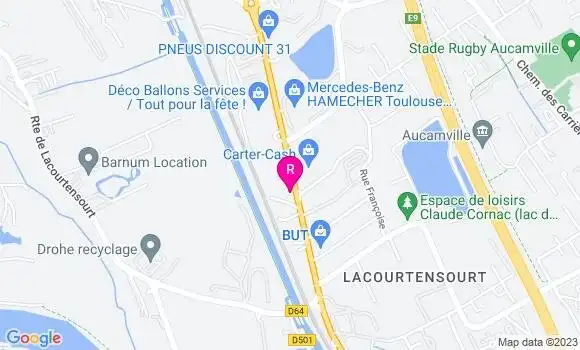 Localisation Restaurant  O Bois des Sarments
