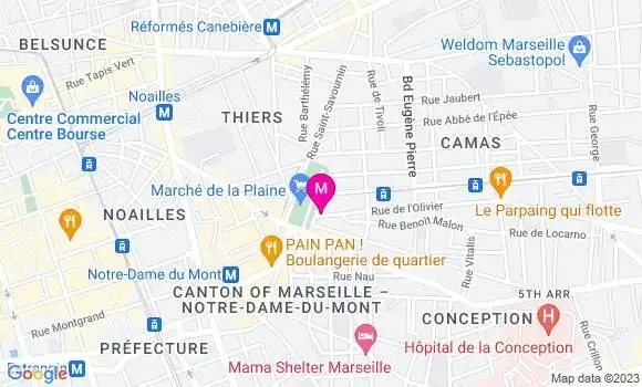 Localisation Restaurant  Le Phare