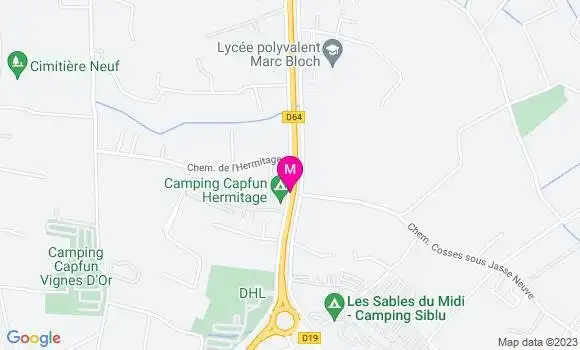 Localisation Restaurant  Camping l