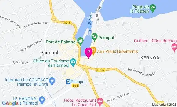 Localisation Au Bistrot Gourmand