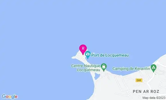 Localisation Restaurant  Le Café du Port