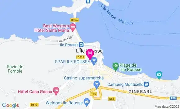 Localisation Restaurant  L