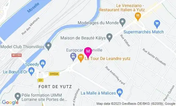 Localisation Restaurant  Mk Steakhouse