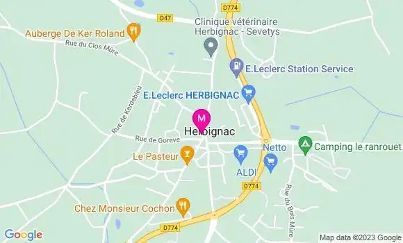 Localisation Crêperie La Bigouden