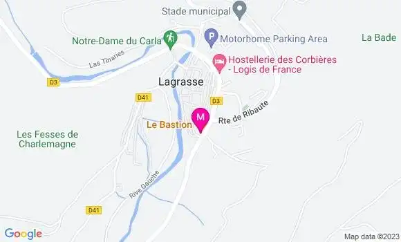 Localisation Restaurant  Le Bastion