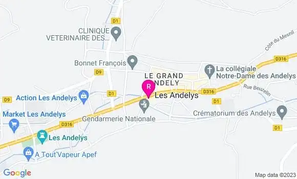 Localisation Restaurant Turc Chez Mando