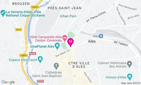 Localisation Restaurant  La Fleur de Sel