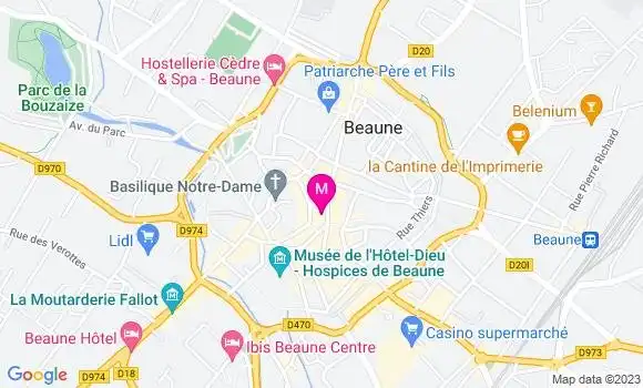 Localisation Restaurant  Au Coq Bleu