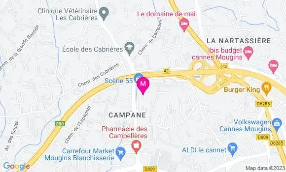 Localisation Restaurant  Tonton Marcel