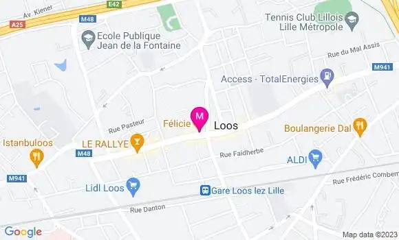 Localisation Restaurant  Félicie