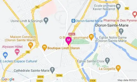 Localisation Restaurant  O