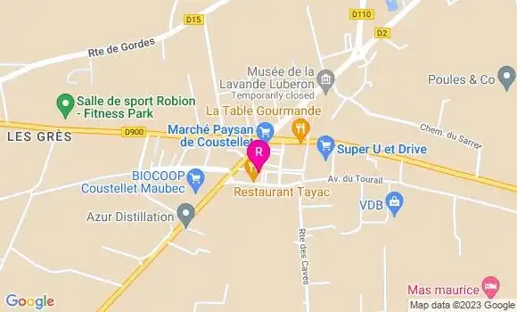 Localisation Restaurant Marocain Babouchka
