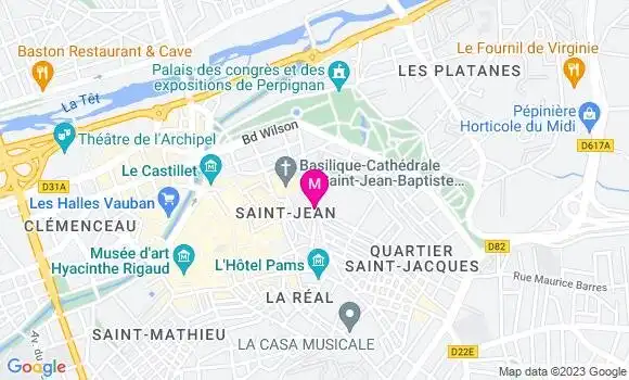 Localisation Restaurant  Pampa