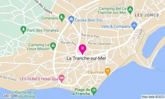 Localisation Restaurant Bar Street Café