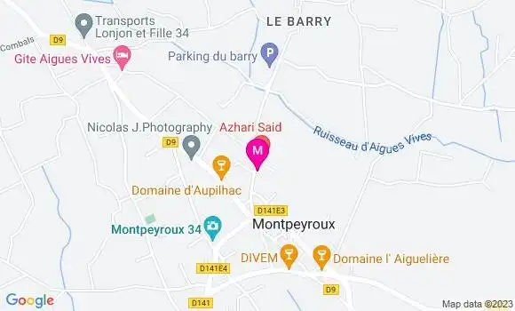 Localisation Restaurant  L