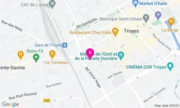 Localisation Restaurant Grill Shawarma