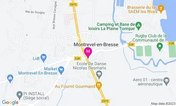 Localisation Restaurant  Le Central