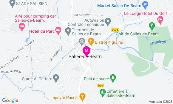 Localisation Restaurant  La Grignotine