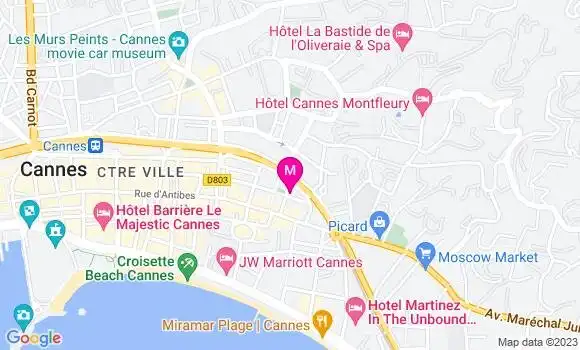 Localisation Restaurant  Chez Franco