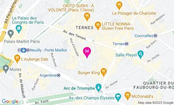 Localisation Restaurant Gastronomique Le Miura