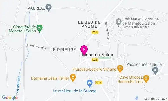 Localisation Restaurant  Le Fluteau