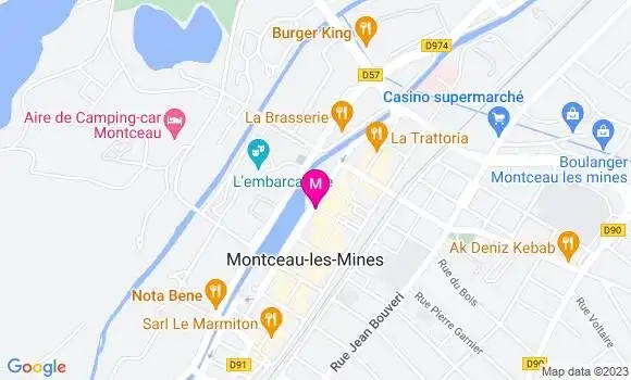 Localisation Restaurant  L