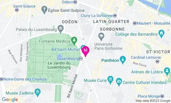 Localisation Restaurant  Le Cercle