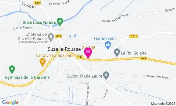 Localisation Restaurant  Au 158