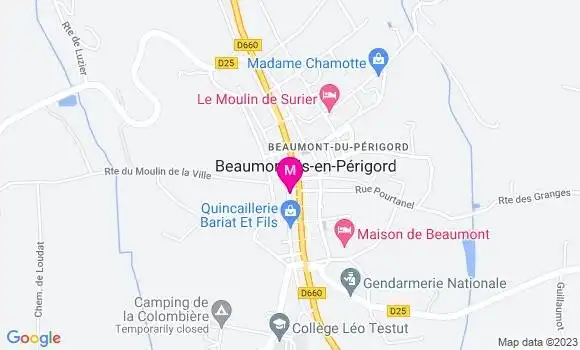 Localisation Le Jean Bistrot