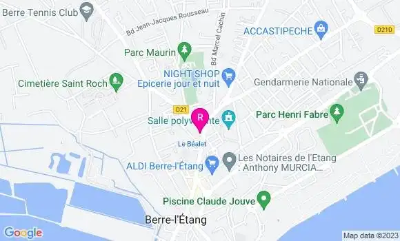 Localisation Restaurant  Les 4 Saisons