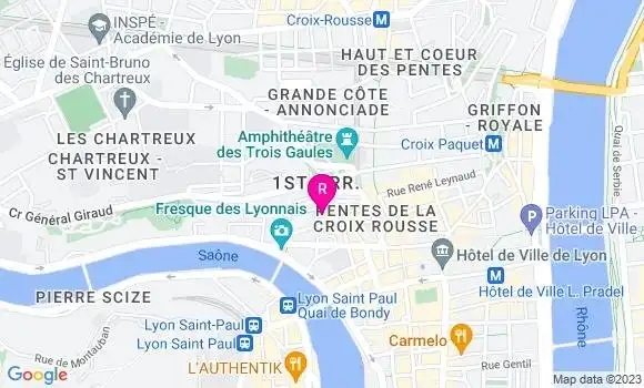Localisation Restaurant  Chez les Tartes