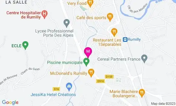 Localisation Restaurant  Blue Bay