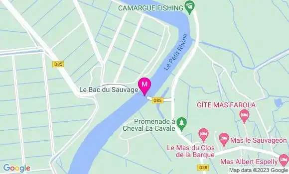 Localisation Restaurant  La Cabane du Pêcheur