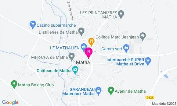 Localisation Restaurant  Les Fleurs du Malt