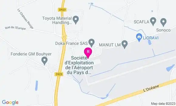 Localisation Restaurant  La Tour Mermoz
