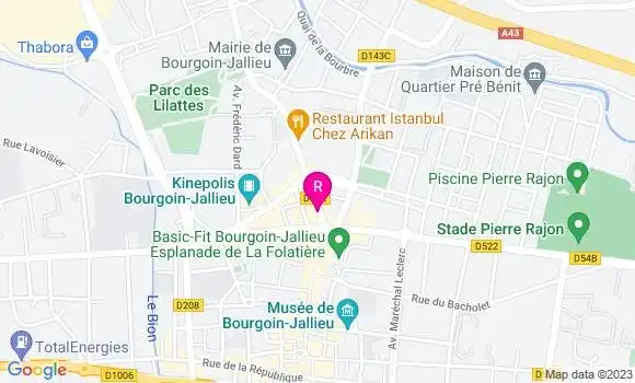 Localisation Restaurant  L