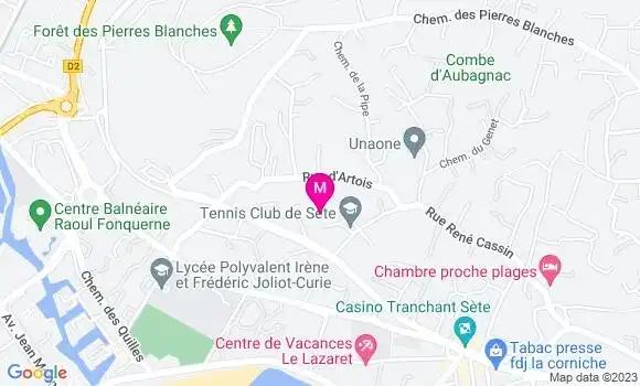 Localisation Mas Viel le Restaurant