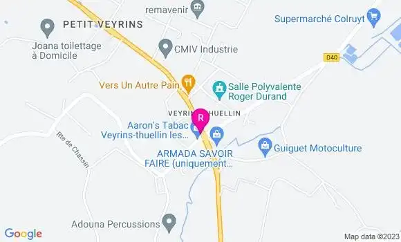 Localisation Restaurant  O Paradis des Amis