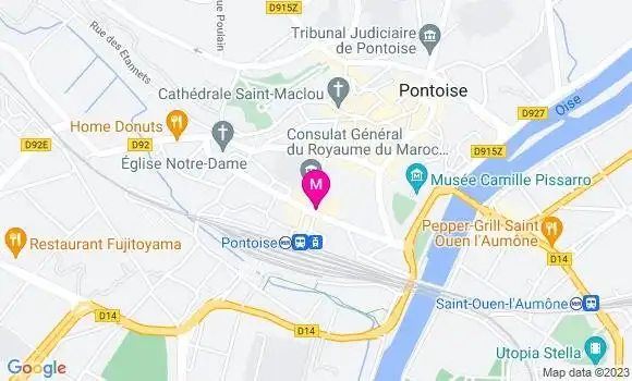 Localisation Restaurant  Le Rail