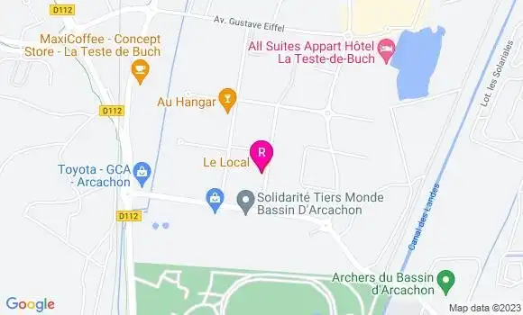 Localisation Restaurant  Le Local
