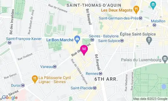 Localisation Restaurant Asiatique Les Trois Bonheurs