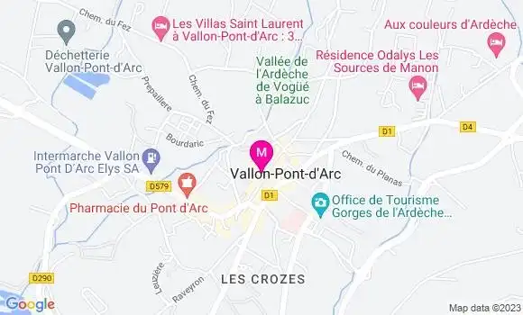 Localisation Restaurant  Le Patio