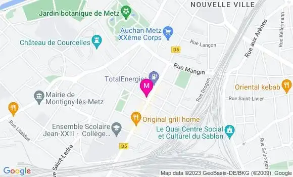 Localisation Restaurant  Petite Géorgie